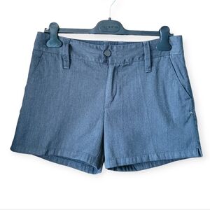 Icebreaker Women's Merino Blend Shorts in charcoal grey size 28